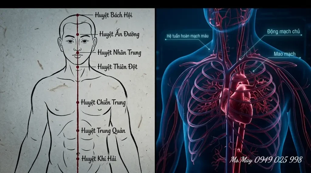 Giải mã lý luận khí huyết y học cổ truyền dưới góc nhìn khoa học vi tuần hoàn