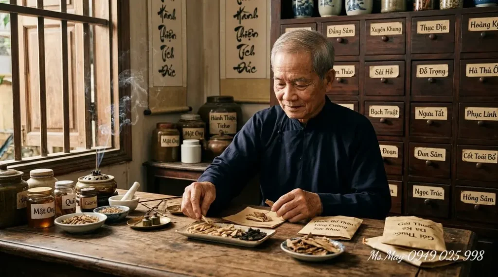 Tư duy phối ngũ phương tễ Y học cổ truyền Quân Thần Tá Sứ dưới góc nhìn quản trị hệ thống