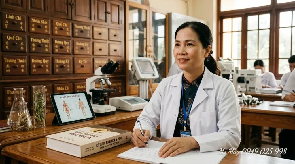 Các vị thảo dược được phối ngũ cùng nhau tạo thành phương tễ YHCT