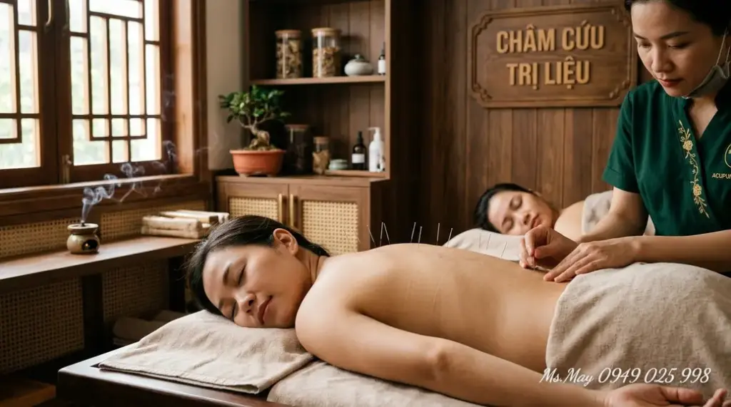 Quy trình vô trùng kim châm cứu và tay người thực hành