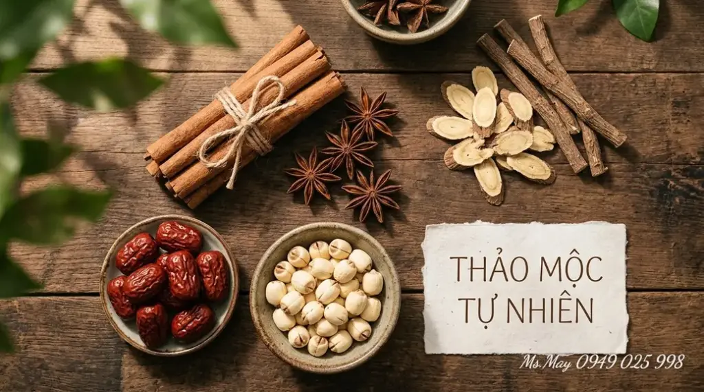 Các vị thuốc Đông y với liều lượng khác nhau trên cân tiểu ly