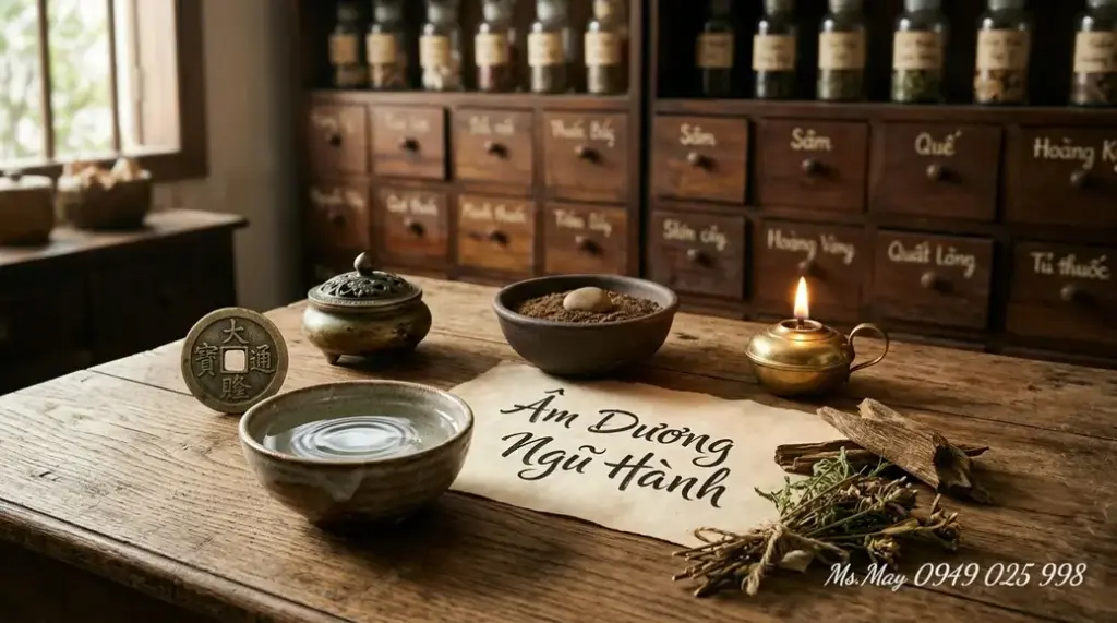 Thầy thuốc Y học cổ truyền thực hiện tứ chẩn để chẩn đoán bệnh