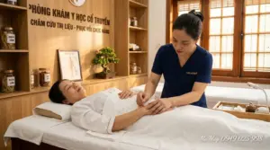 Bản đồ các vùng phản chiếu diện chẩn trên khuôn mặt