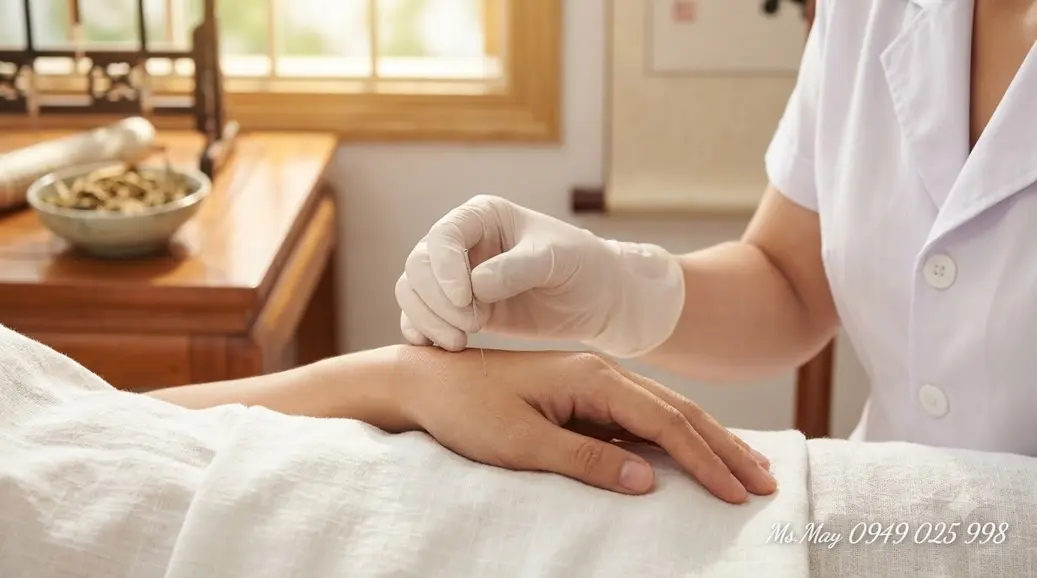 Châm cứu trị liệu không dùng thuốc cho người bệnh mạn tính