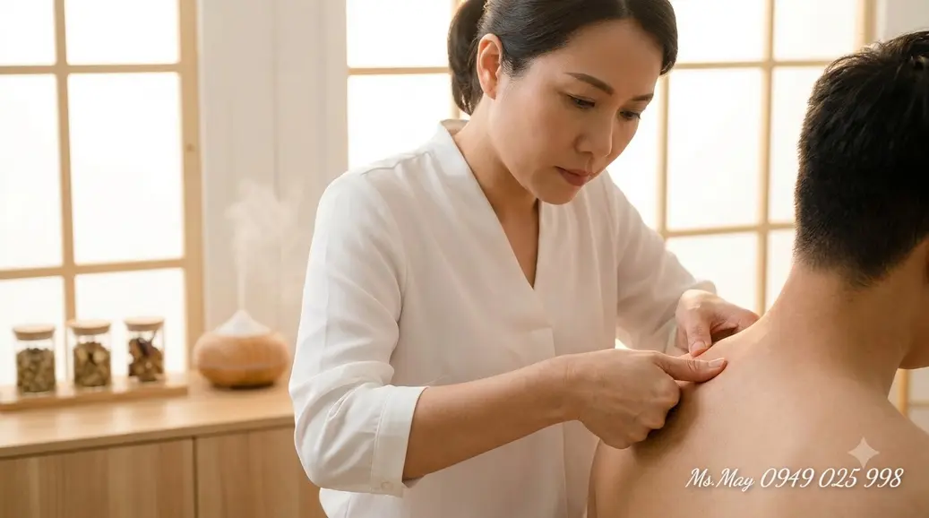 Xoa bóp bấm huyệt hỗ trợ điều trị bệnh xương khớp mạn tính