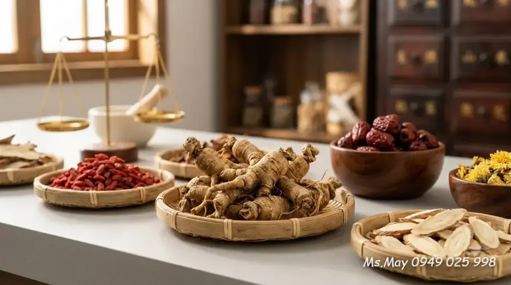 Vị thuốc hoàng kỳ sấy khô thái lát