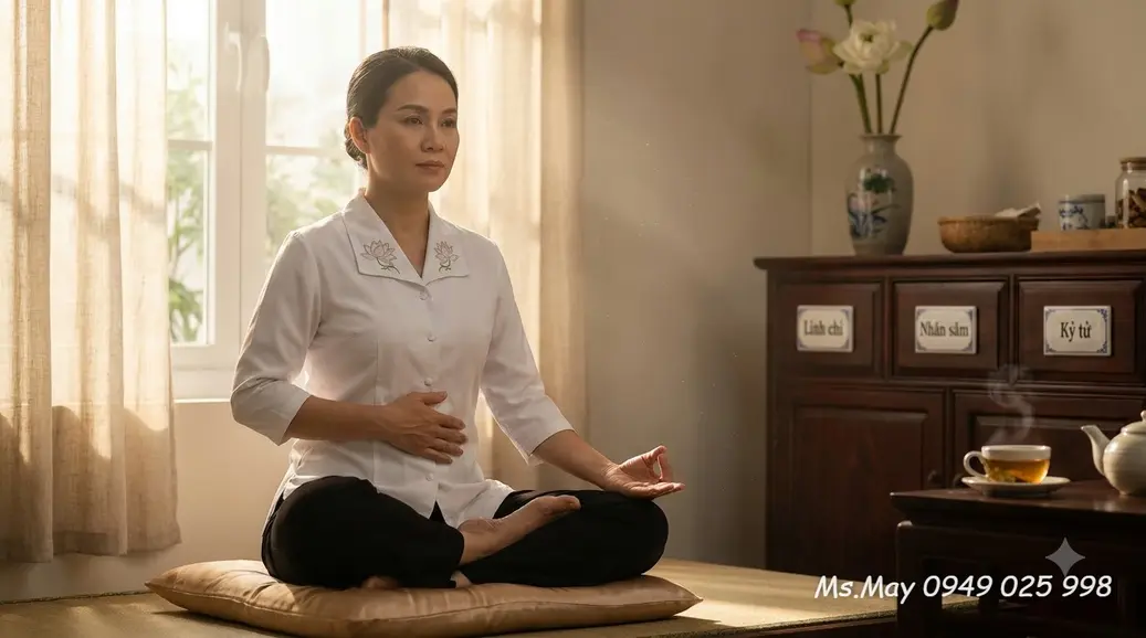 Bác sĩ thăm khám và chẩn đoán nguyên nhân gây đau vai gáy trước khi châm cứu