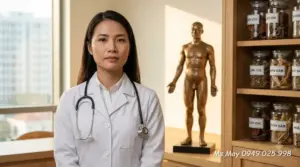 Sinh viên Y học cổ truyền thực hành lâm sàng