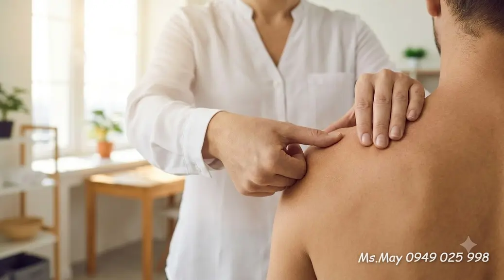 Kỹ thuật day ấn huyệt giảm đau lưng tại nhà an toàn