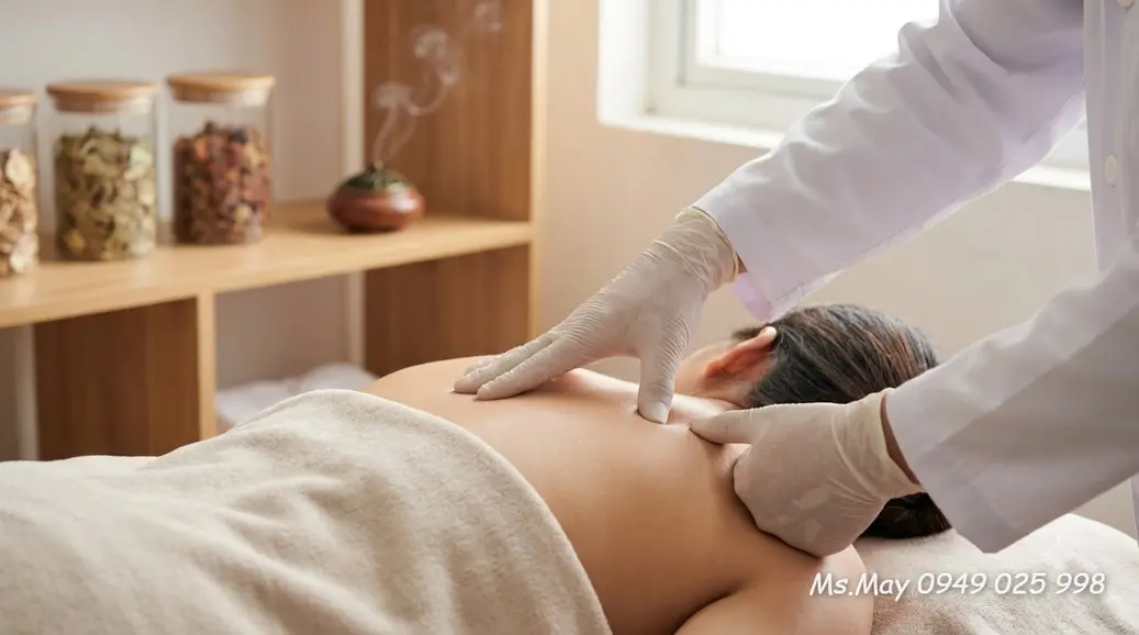 Sơ đồ huyệt đạo và kinh lạc trong y học cổ truyền