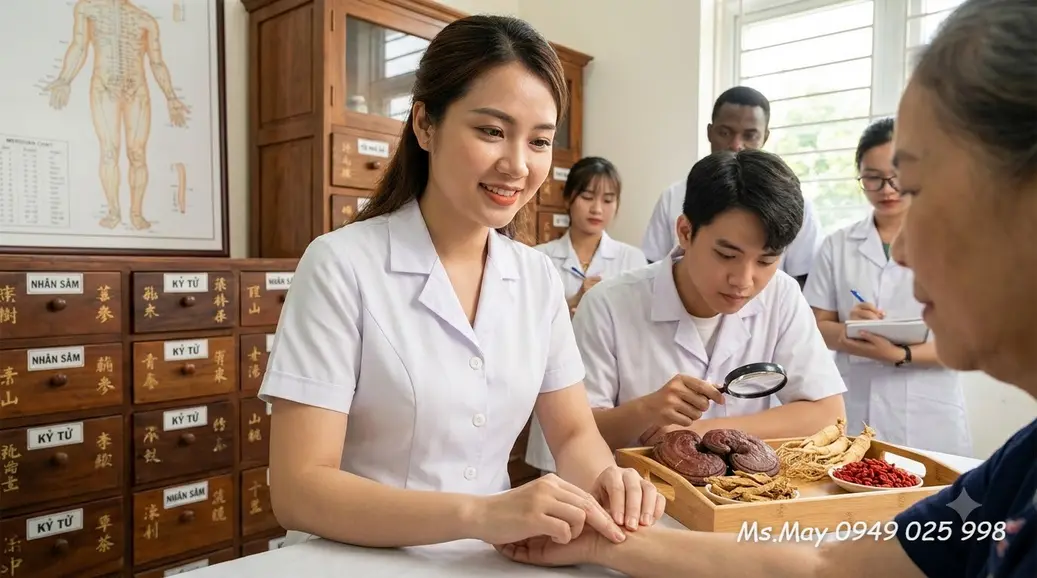 Sinh viên Y học cổ truyền tự tin theo đuổi đam mê