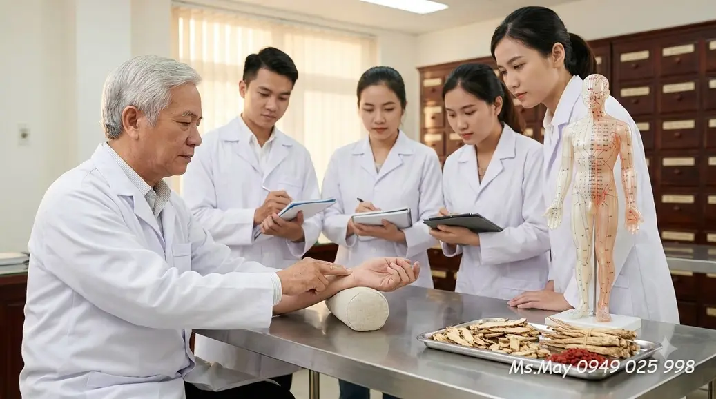 Kinh doanh dược liệu và thảo mộc kết hợp dịch vụ chăm sóc sức khỏe YHCT
