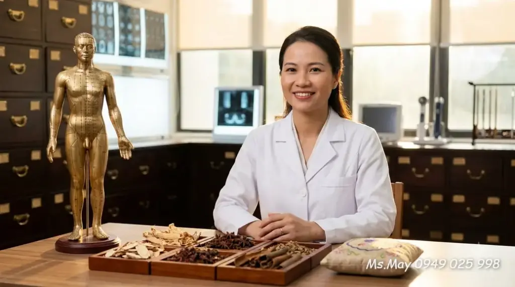 Lớp học thực hành trị liệu Y học cổ truyền